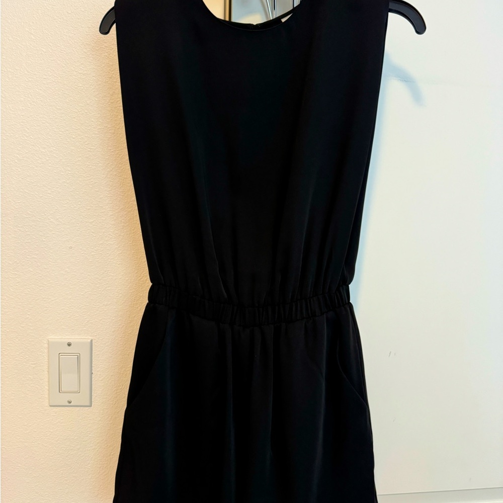 Black Lehan Romper by A – New York